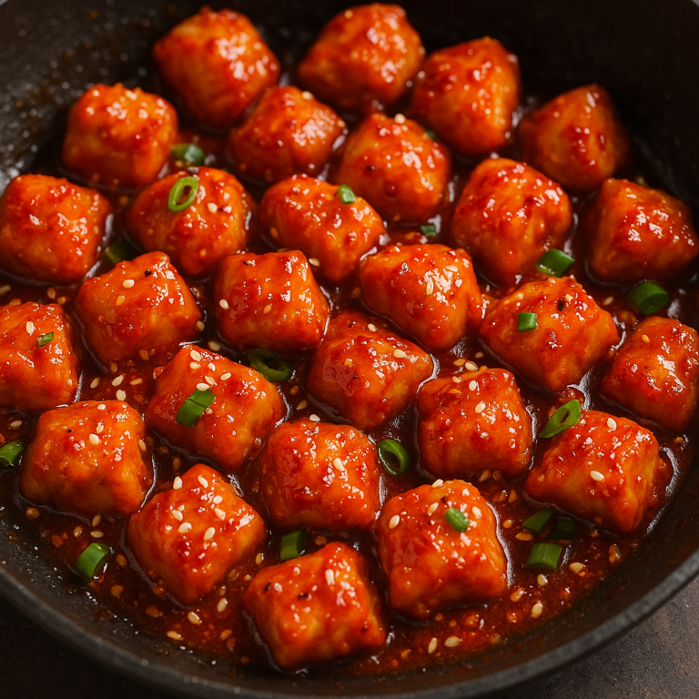 Honey Sriracha Chicken Bites: A Sweet & Spicy Favorite for Any Occasion