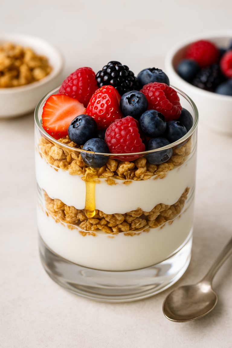 5-Minute Delicious Yogurt Granola Parfait Recipe: A Healthy, Satisfying Breakfast or Snack