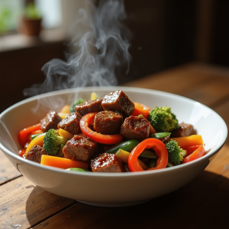 “5 Irresistible Reasons to Make This Healthy Beef Stir-Fry with Vegetables Tonight”
