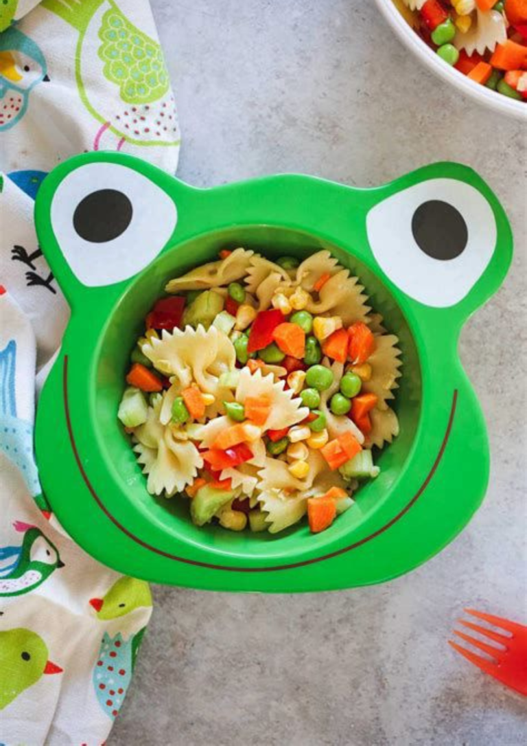Rainbow Veggie Pasta Salad