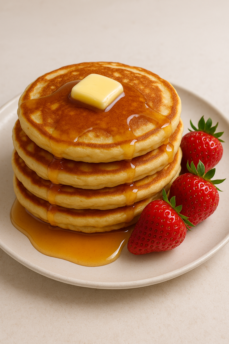 Fluffy Pancakes with Maple Syrup: The Ultimate Breakfast Classic