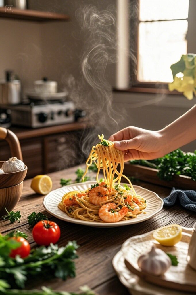 The Magic of Garlic Butter Shrimp Pasta: 5 Reasons You’ll Crave It Again and Again