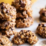 Banana Oatmeal Cookies Freshly Baked