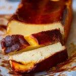 Burnt Basque Cheesecake in a Loaf Pan - Perfectly Creamy!