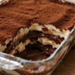 Chocolate tiramisu recipe with rich mascarpone layers