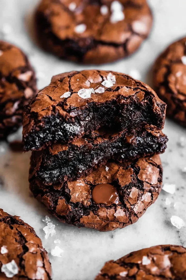 Fudgy Chewy Brookies Fresh Out of the Oven