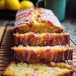 Lemon Rhubarb Loaf: Perfectly Moist and Tangy